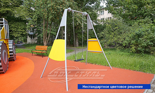 Детские маятниковые качели NEXT К-2013 с цепным подвесом Тип-2.  �2
